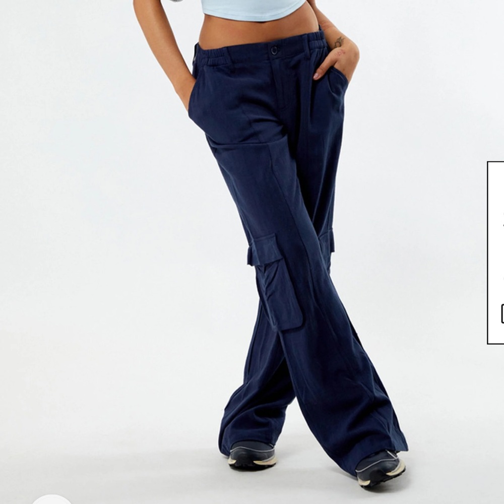 Pacsun Linen Cargo Pants SML
